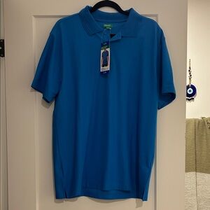 United Colors Of Benetton Vibrant Blue Polo Shirt